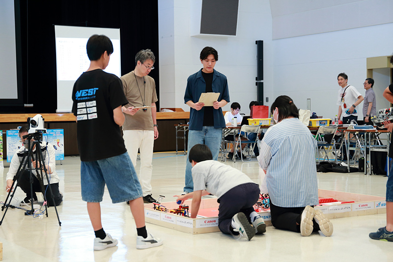 「WRO Japan 2025 公認 新潟予選会」の様子