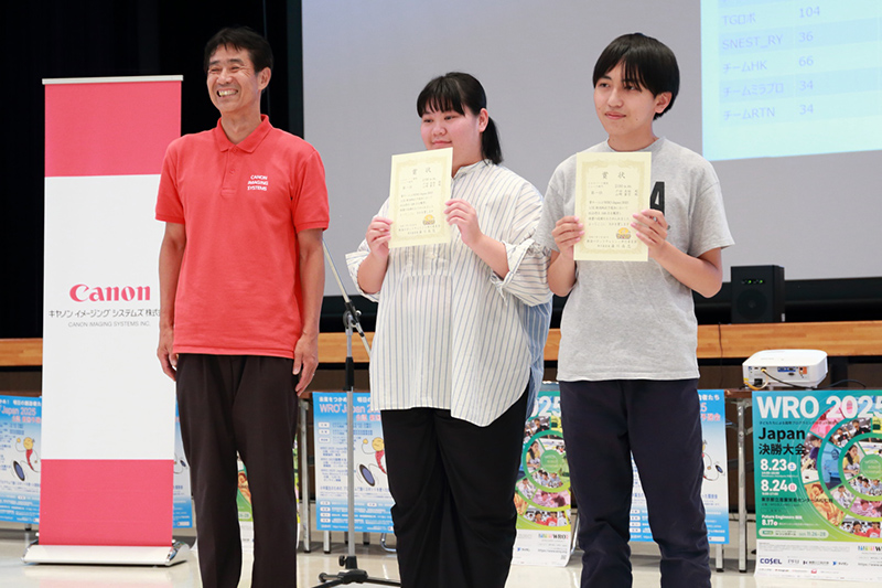 「WRO Japan 2025 公認 新潟予選会」の様子