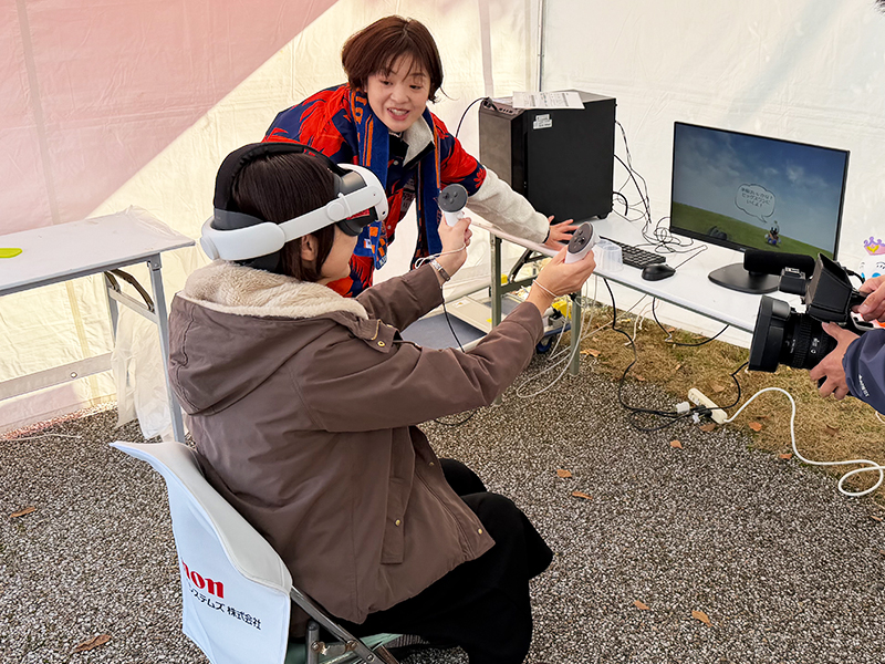 VR体験の様子