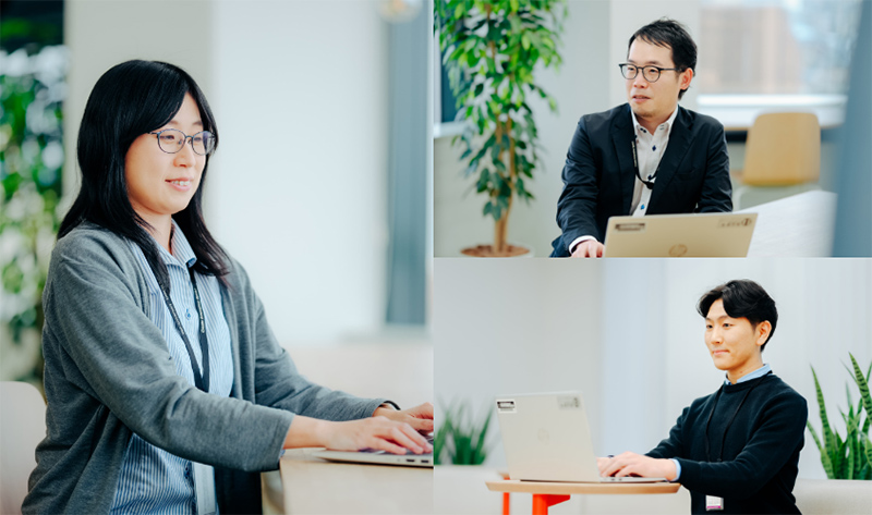 当社で働くイメージ