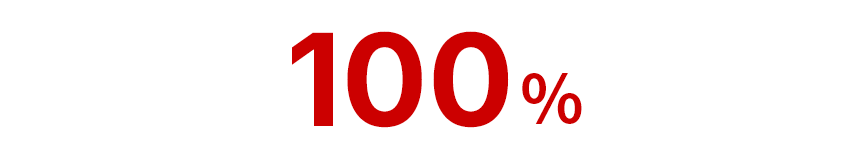 100%